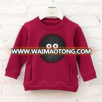 Adorable cotton new style top boutique kids soft boys sweatshirt